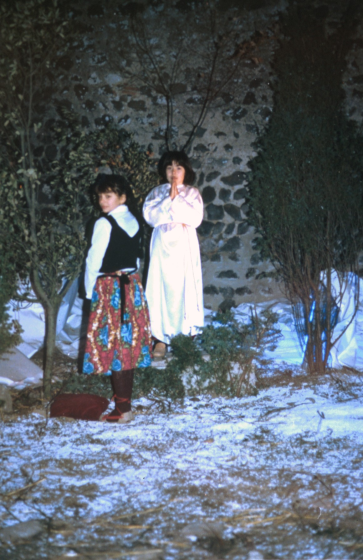 Pessebre vivent a Maçanet l'any 1981