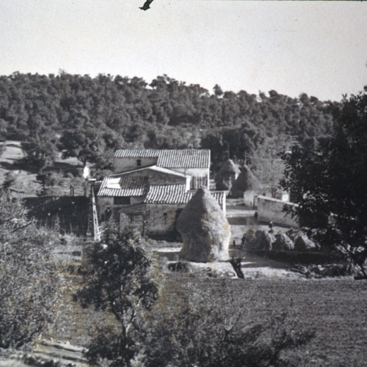 La masia Can Vendrell als anys 60