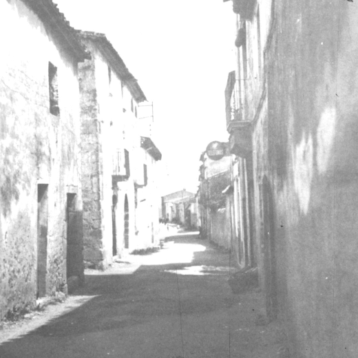 Detall del carrer dels Dolors els anys 30