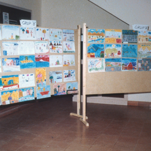 Concurs de dibuix a la Societat Recreativa per la Festa Major de l'any 1978