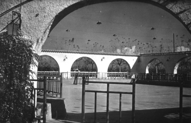 Pista Jardí en l'època del SHUM (anys 50)