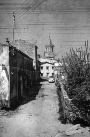 Detall del carrer nou, abans de les reformes posteriors.