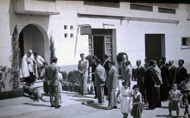 Cerimònia de benedicció i inauguració de les anomenades 