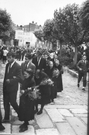 Festa d'Homenatge a la vellesa l'any 1967

Entre ells en Joan Pons, Xavier Trinxeria i Francesc Guinart.