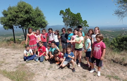 L'escola Les Arrels visita Puigmarí