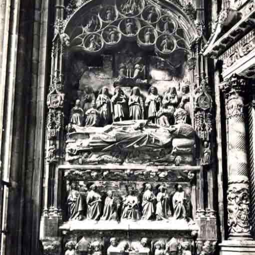 Catedral de Girona. Sepulcre de Bernat de Pau